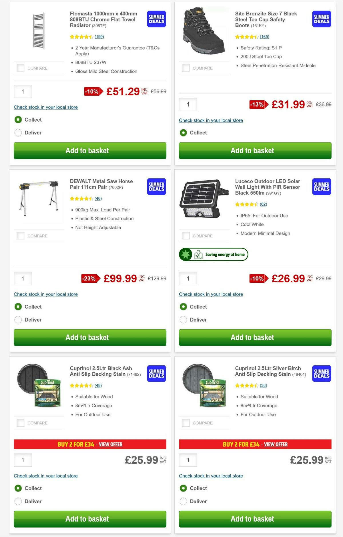 Screwfix Offers from 1 July