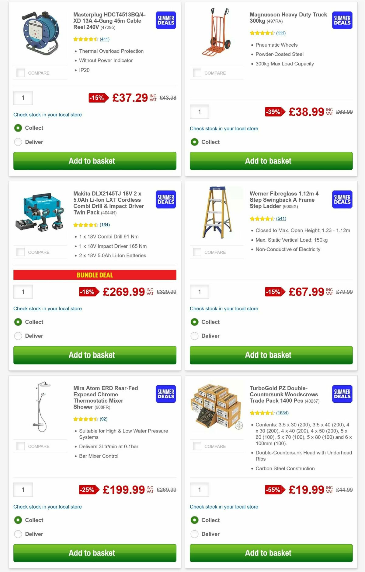 Screwfix Offers from 1 July