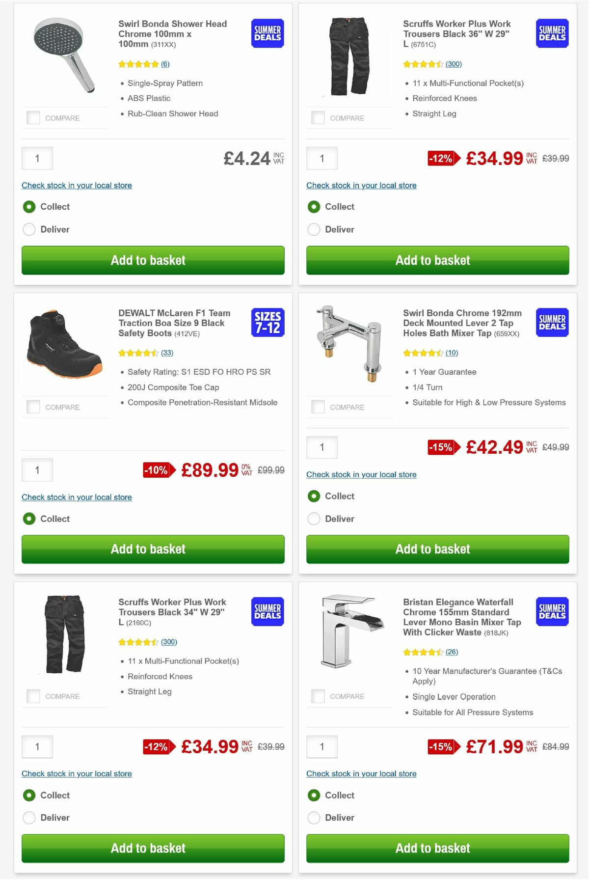 Screwfix Offers from 1 July