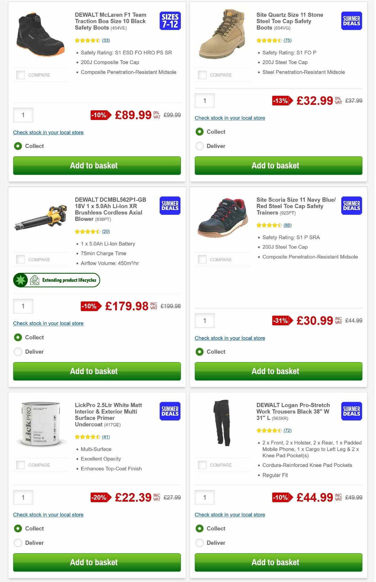 Screwfix Offers from 1 July