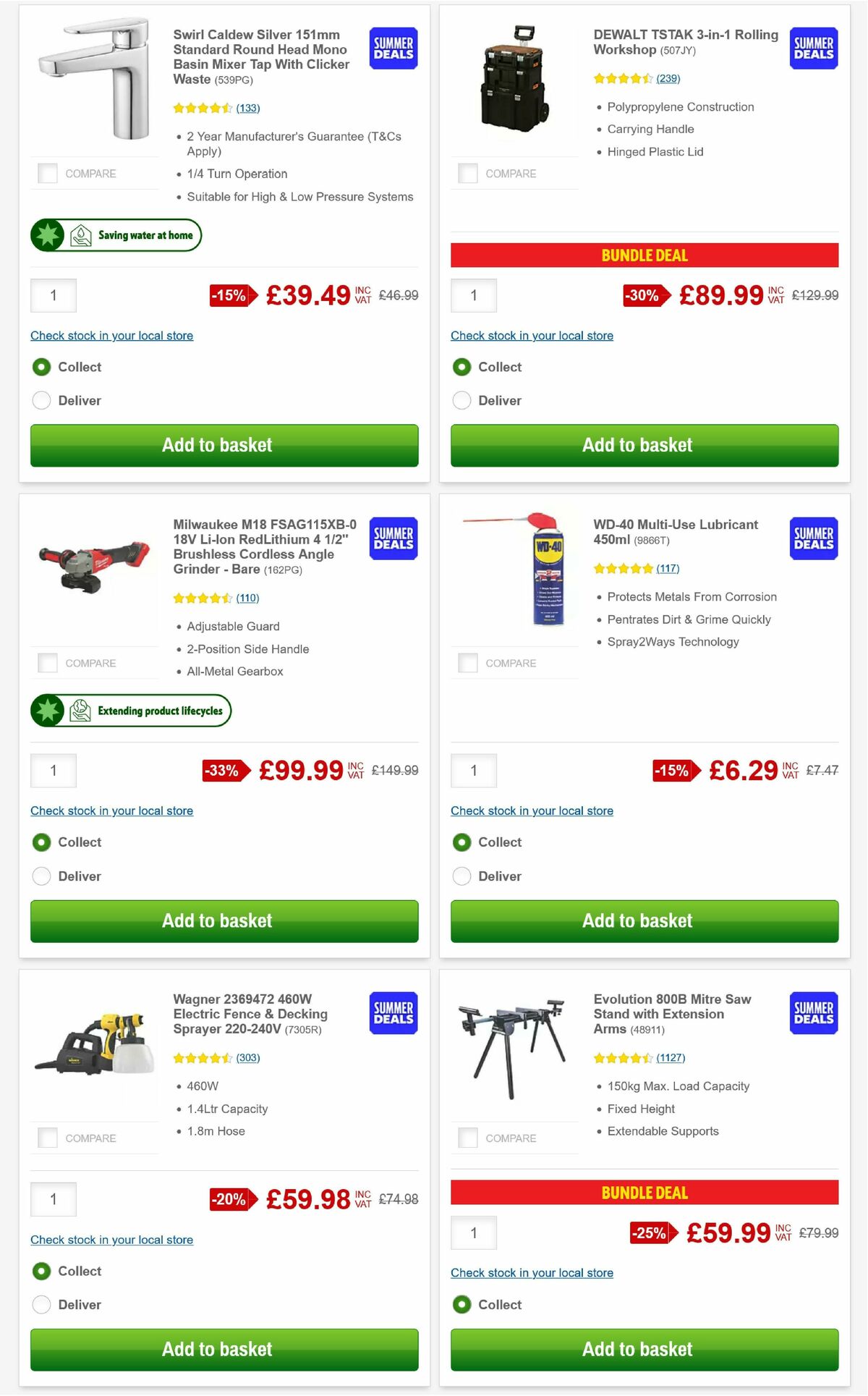Screwfix Offers from 1 July