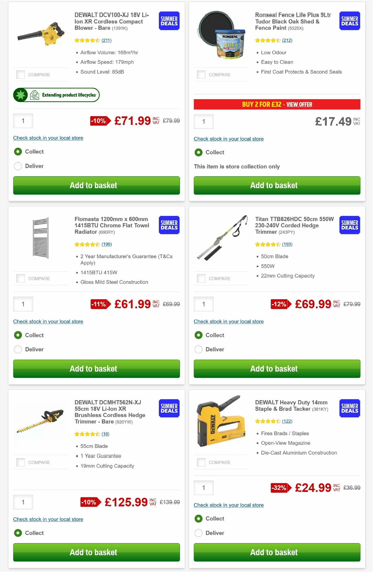 Screwfix Offers from 1 July