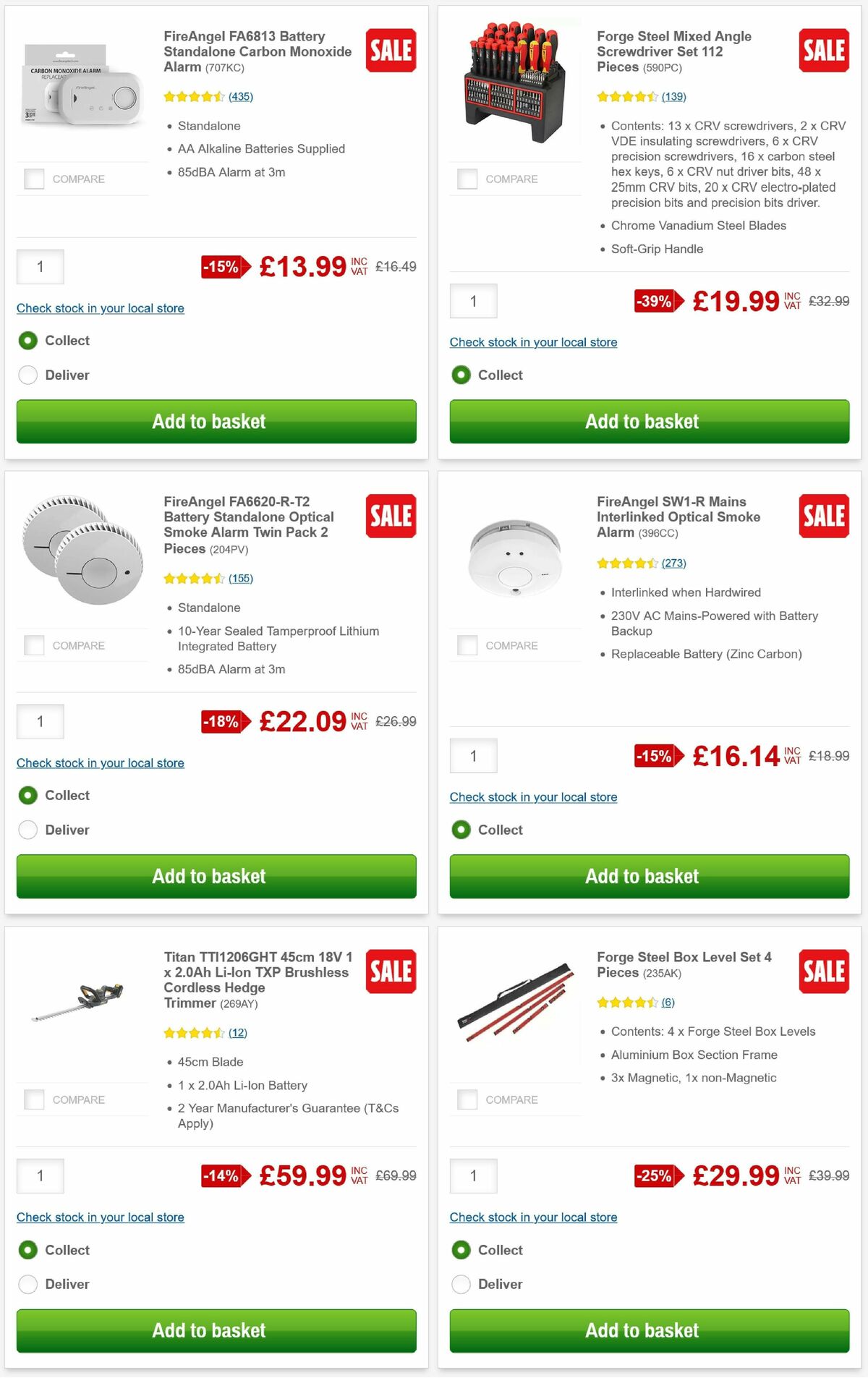 Screwfix Offers from 31 July