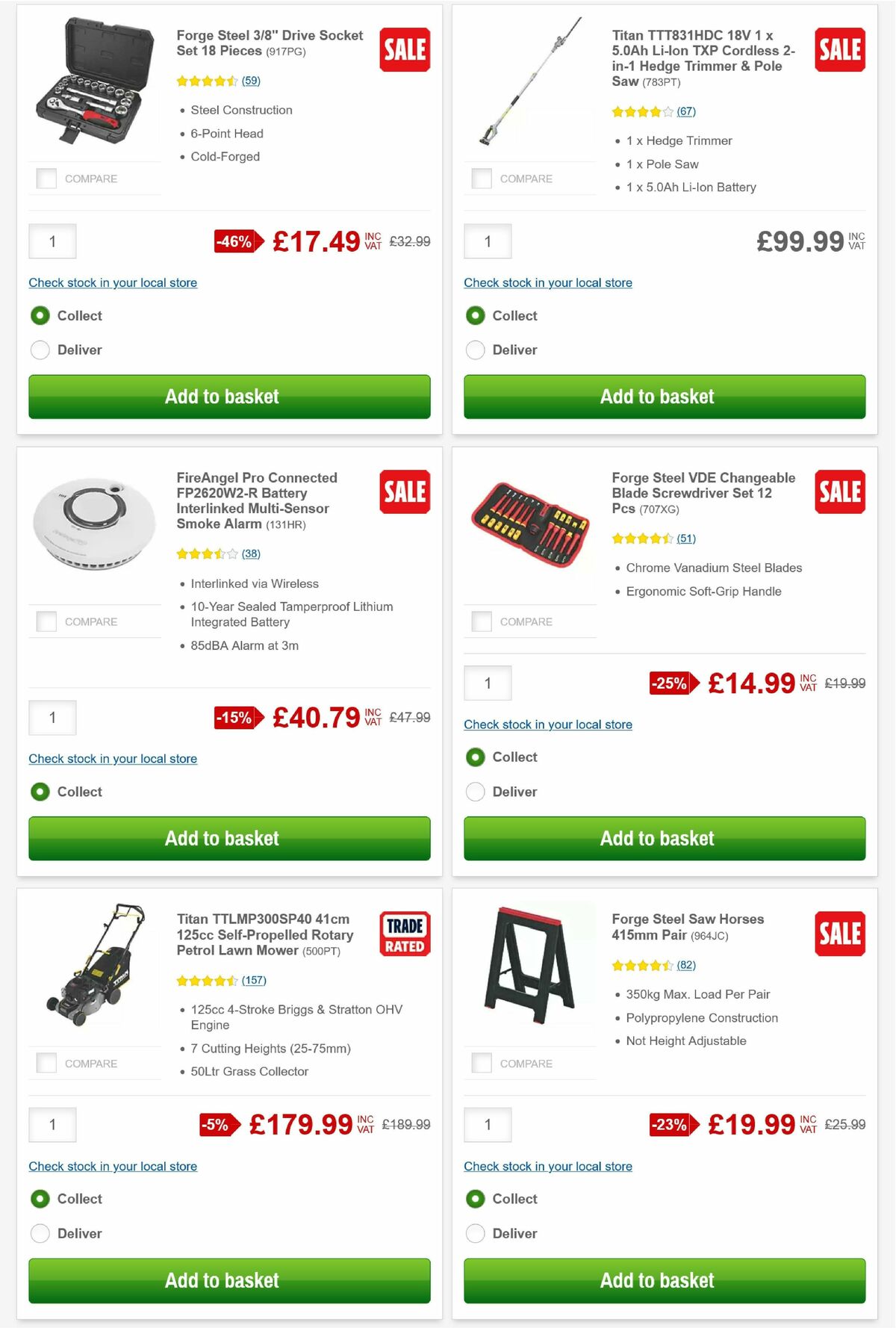 Screwfix Offers from 31 July
