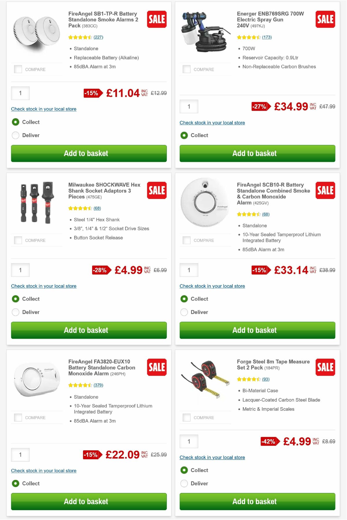 Screwfix Offers from 31 July
