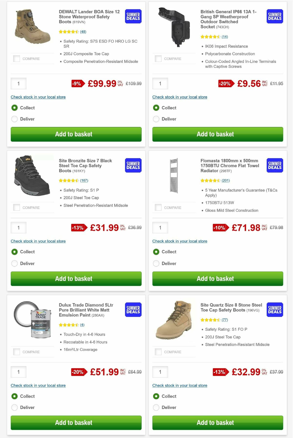Screwfix Offers from 3 August