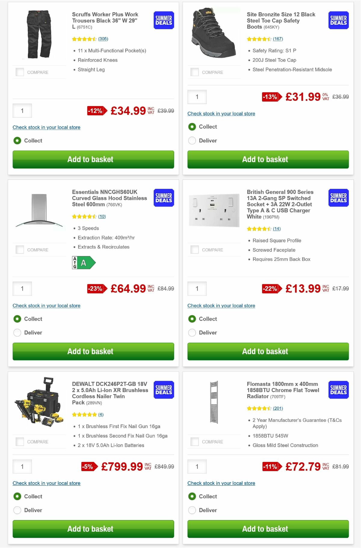 Screwfix Offers from 3 August