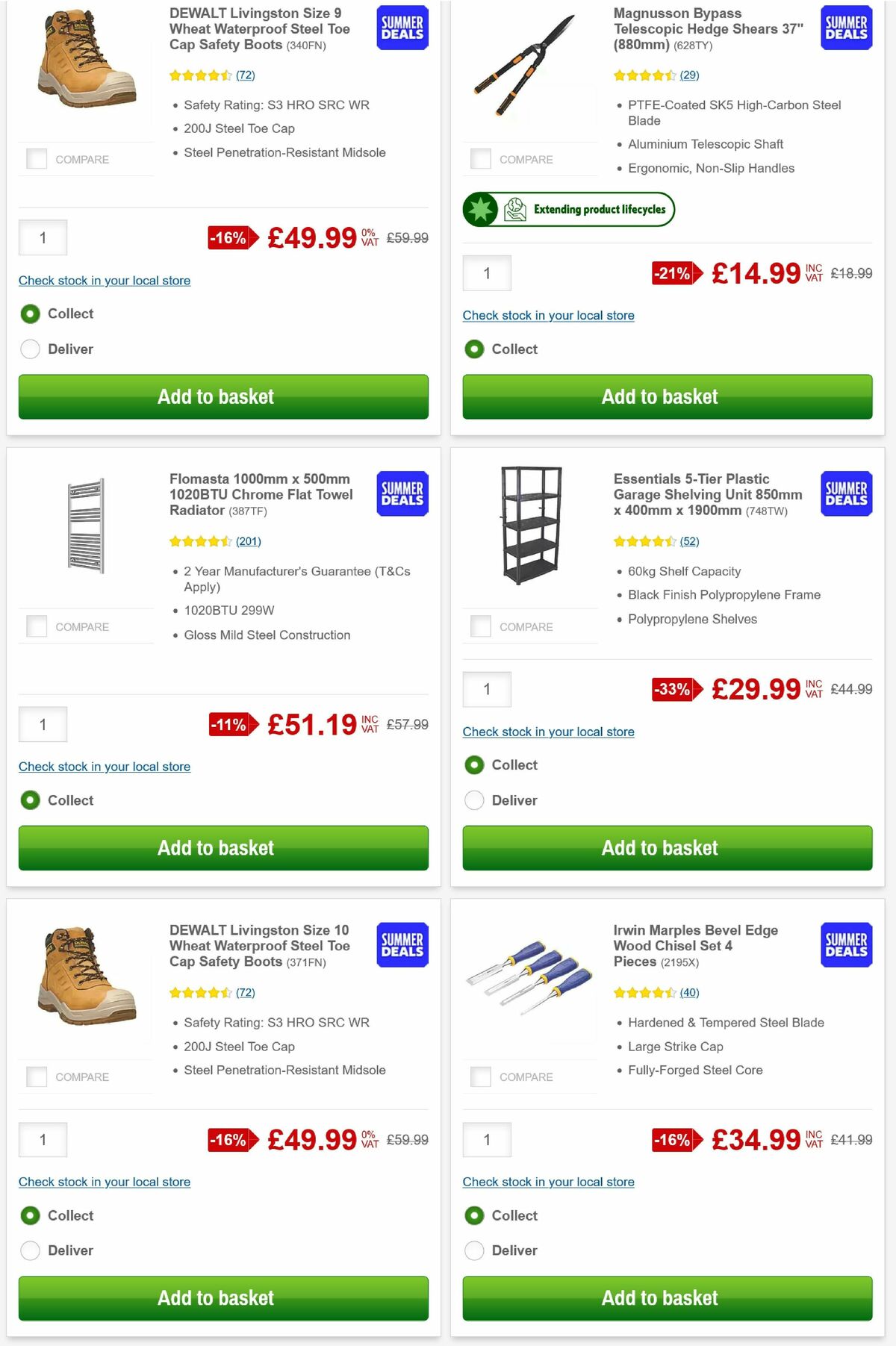 Screwfix Offers from 3 August