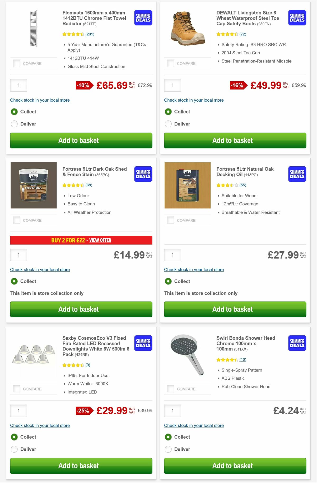 Screwfix Offers from 3 August