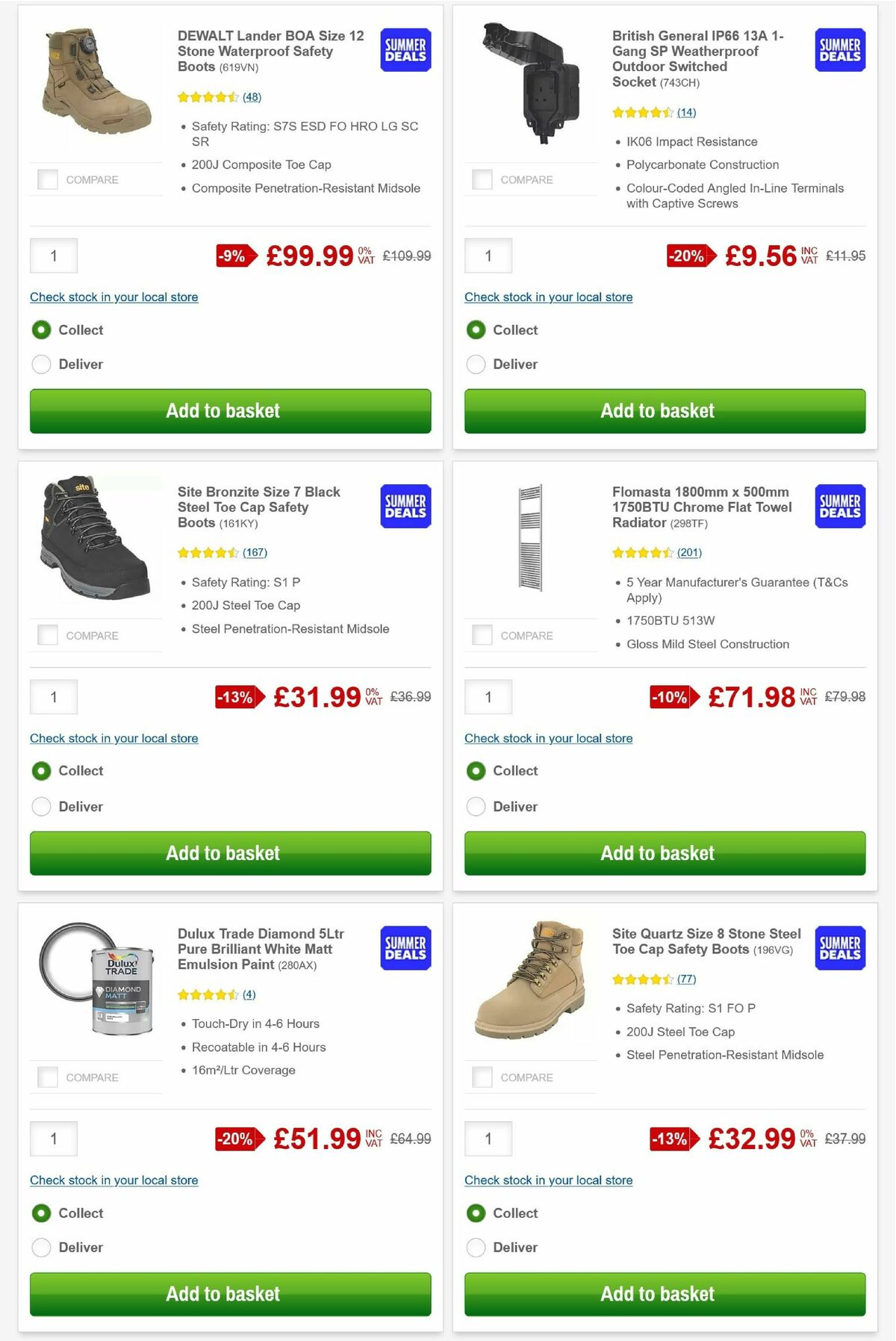 Screwfix Offers from 3 August
