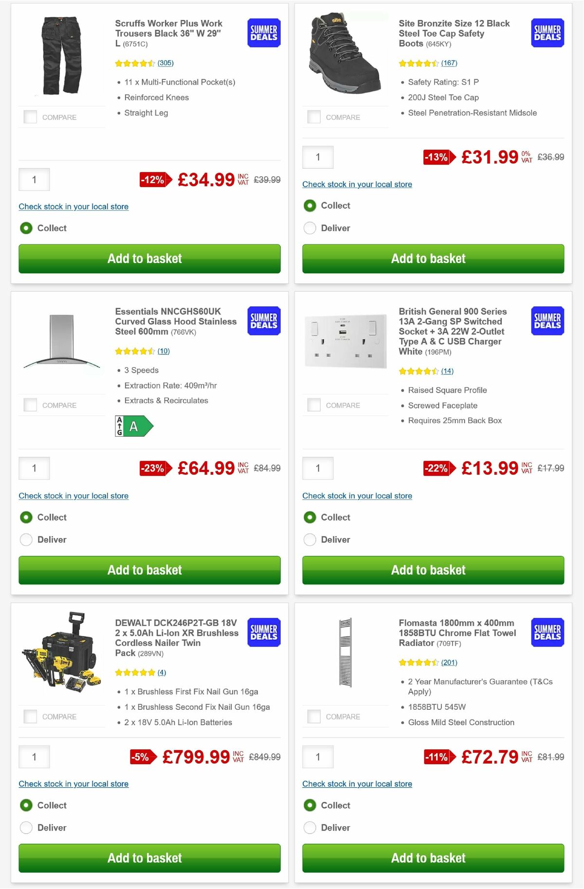 Screwfix Offers from 3 August