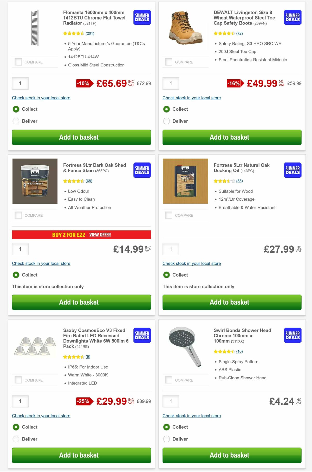 Screwfix Offers from 3 August