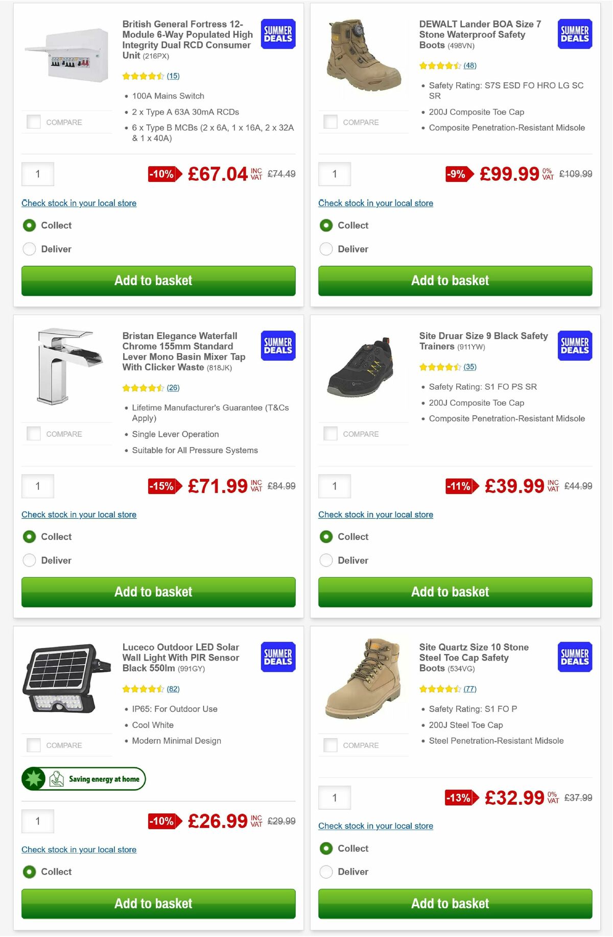Screwfix Offers from 3 August