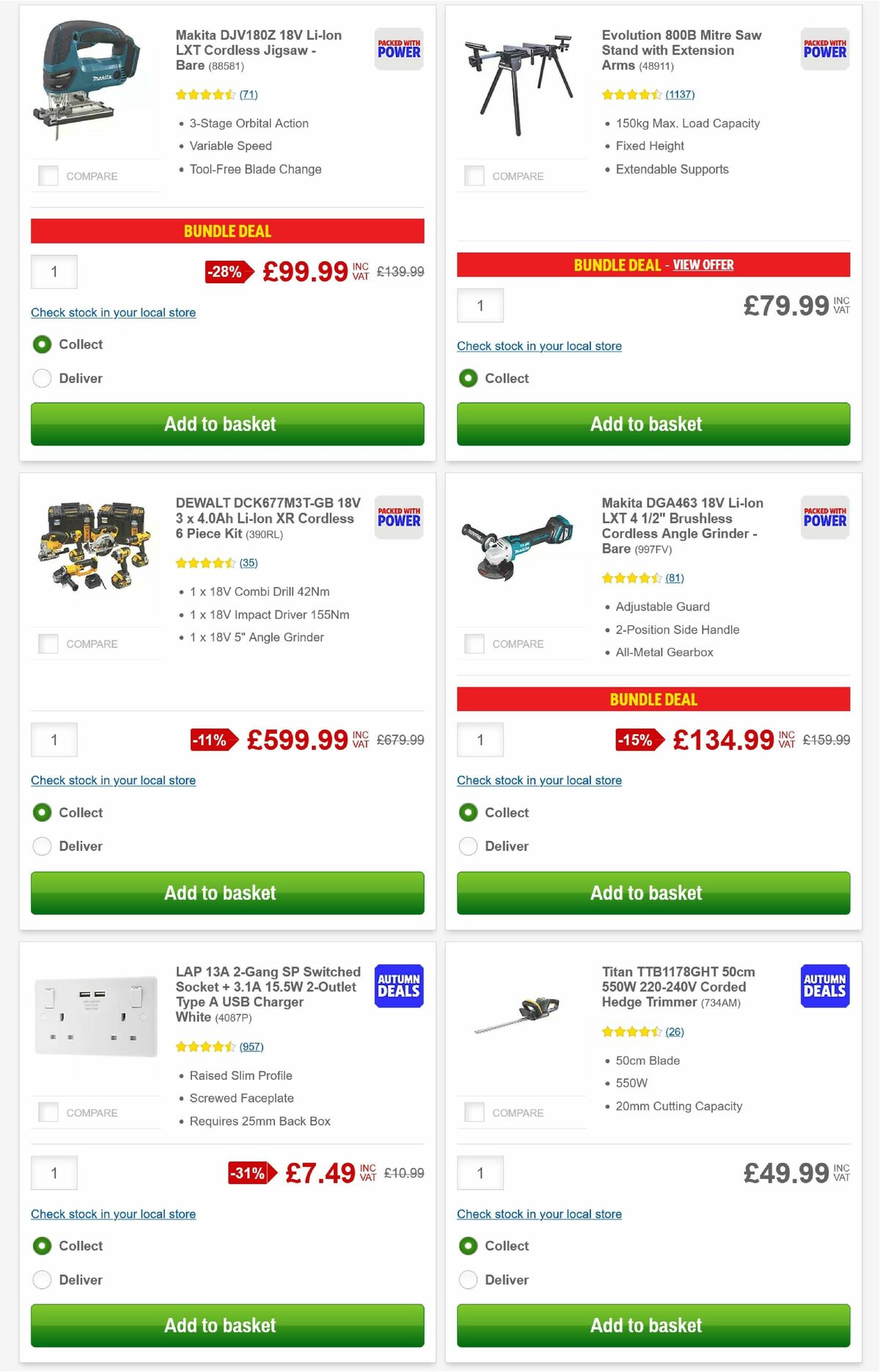 Screwfix Offers from 1 September