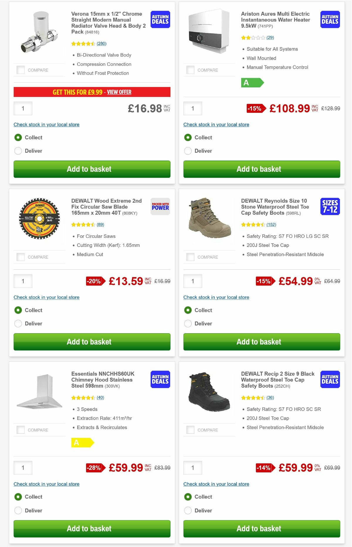 Screwfix Offers from 1 September