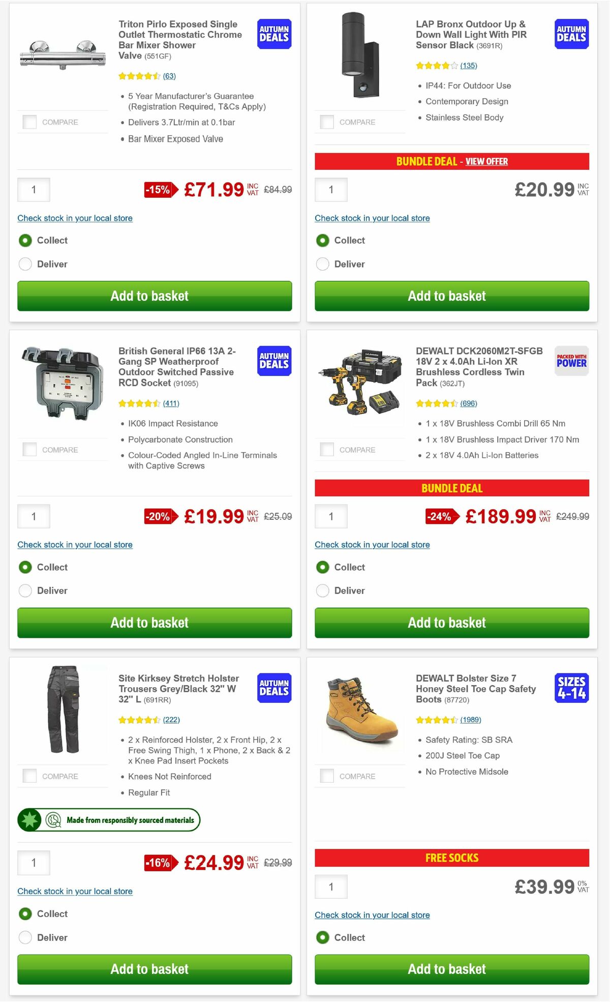Screwfix Offers from 1 September
