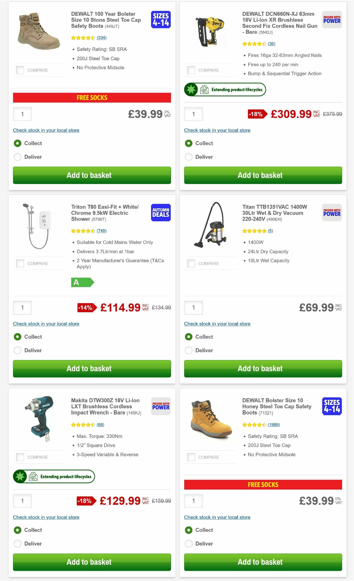 Screwfix Offers from 1 September