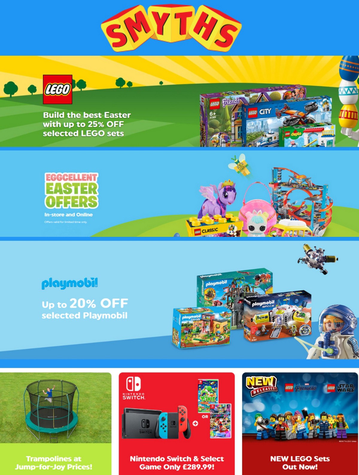 Smyths Toys Offers from 20 April