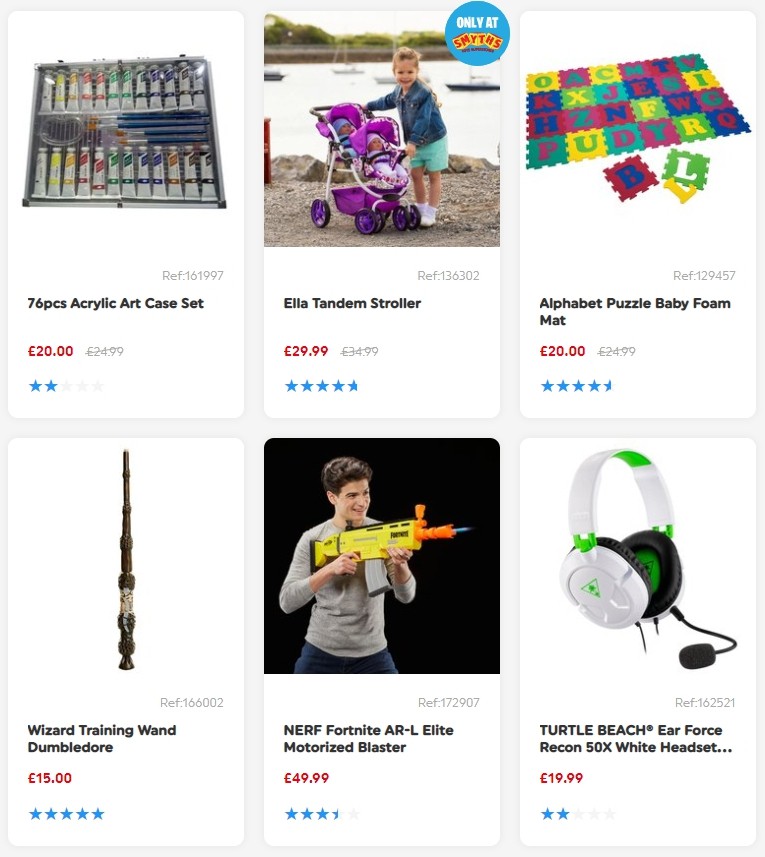 Smyths Toys Offers from 25 May