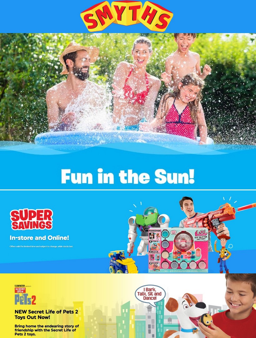 Smyths Toys Offers from 1 June