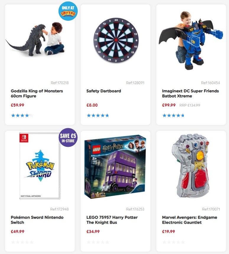 Smyths Toys Offers from 1 June