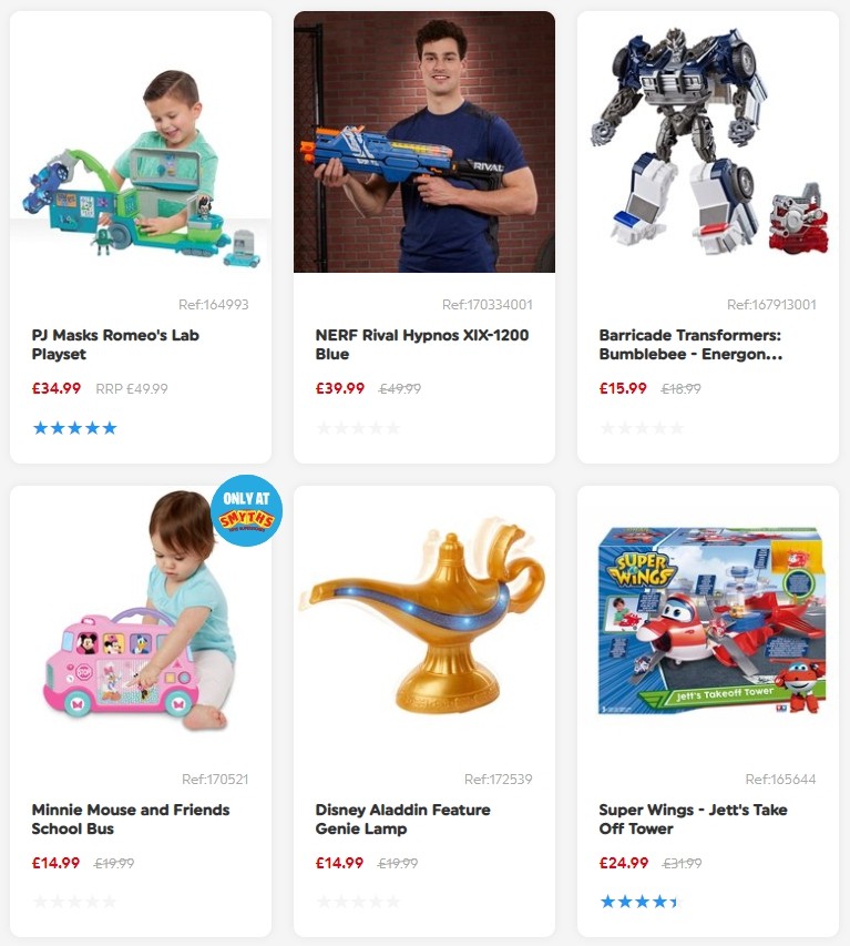 Smyths Toys Offers from 1 June