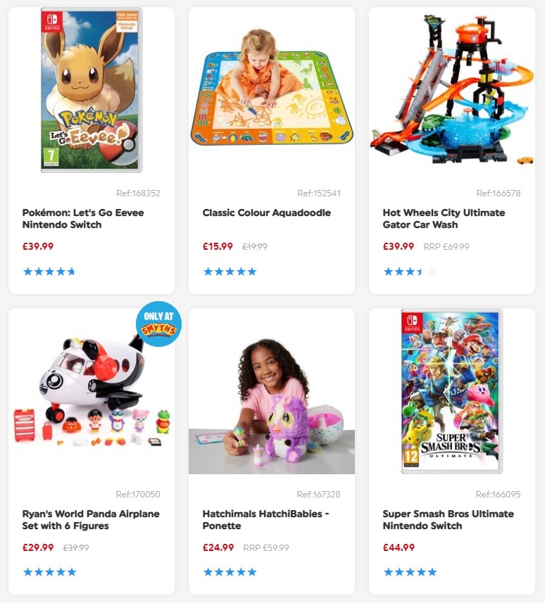 Smyths Toys Offers from 8 June