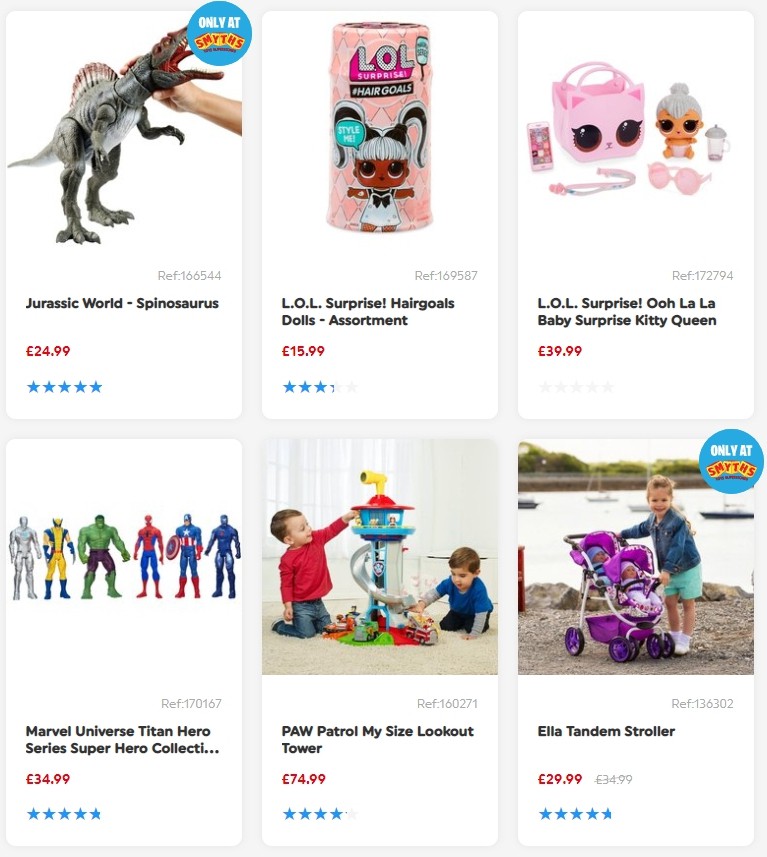 Smyths Toys Offers from 8 June