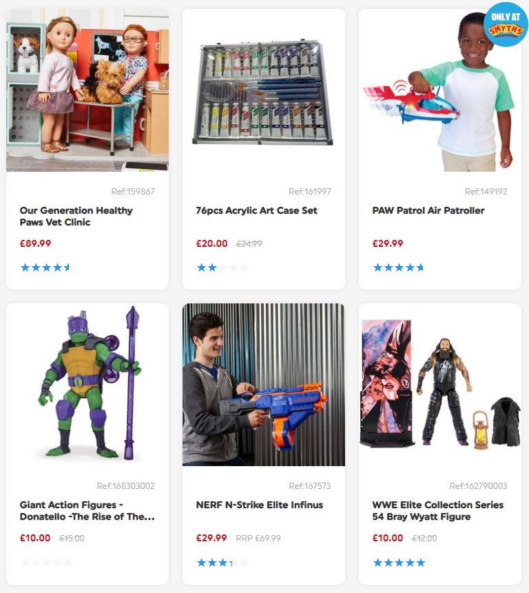 Smyths Toys Offers from 15 June