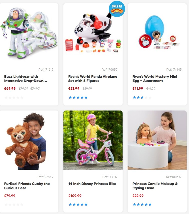 Smyths Toys Offers from 6 July