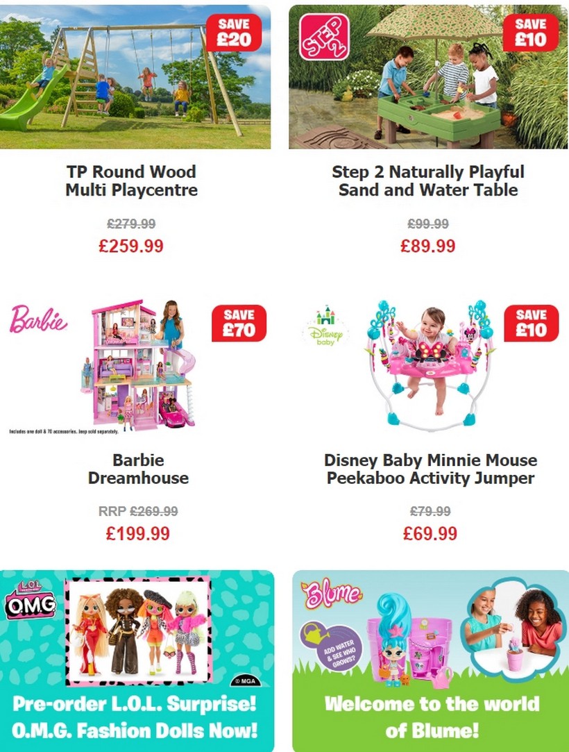 Smyths Toys Offers from 13 July