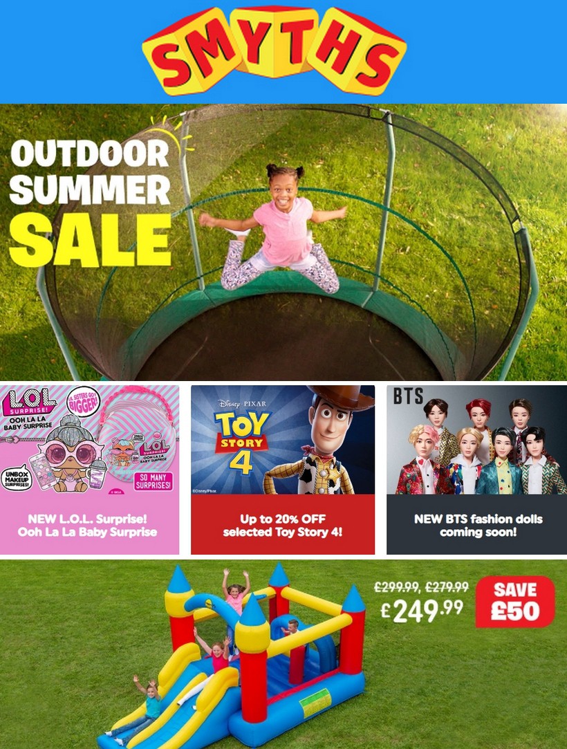 Smyths Toys Offers from 20 July