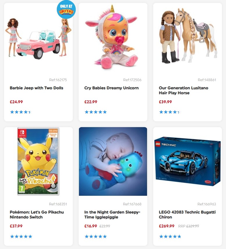 Smyths Toys Offers from 20 July