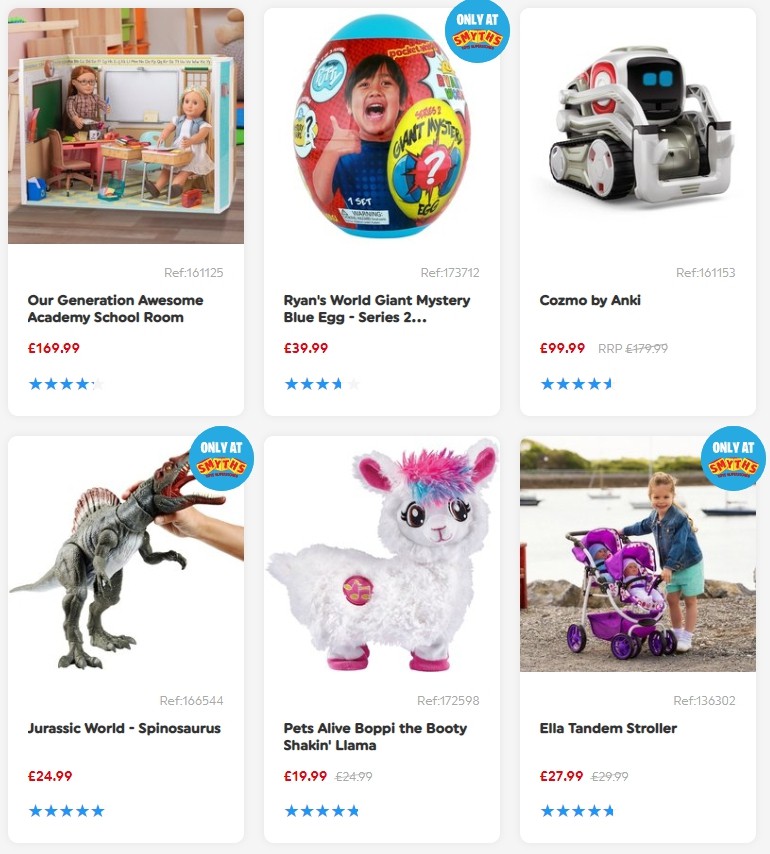 Smyths Toys Offers from 3 August
