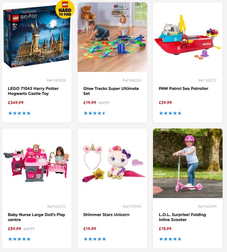 Smyths Toys Offers from 3 August