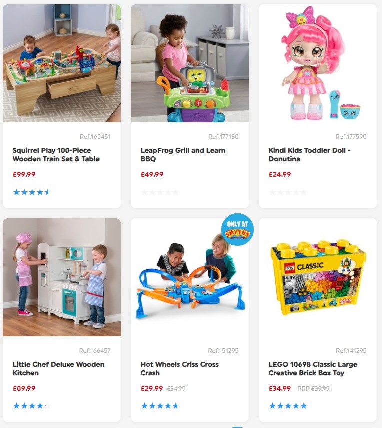 Smyths Toys Offers from 3 August