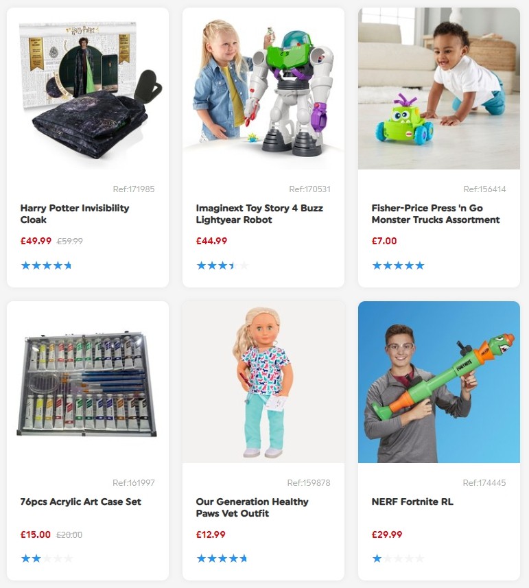 Smyths Toys Offers from 3 August