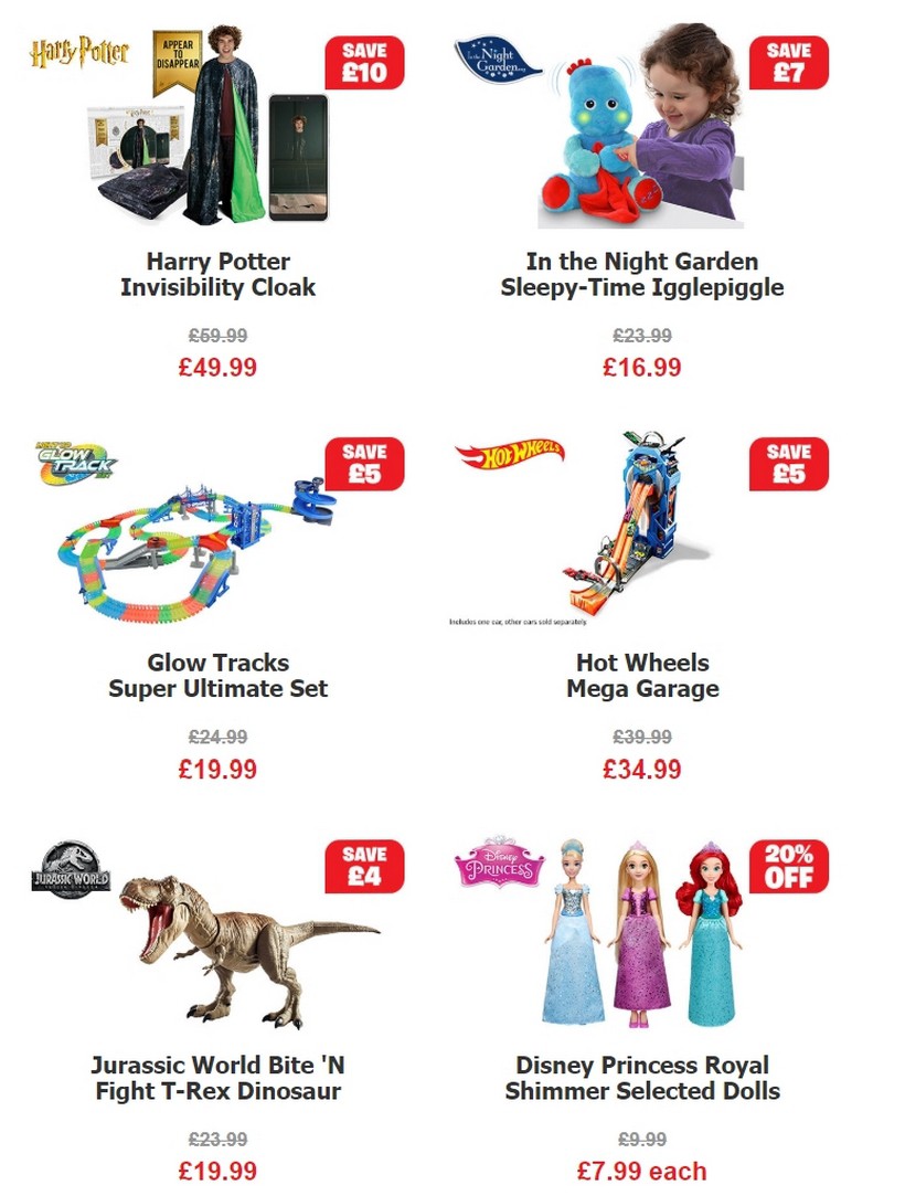 Smyths Toys Offers from 3 August