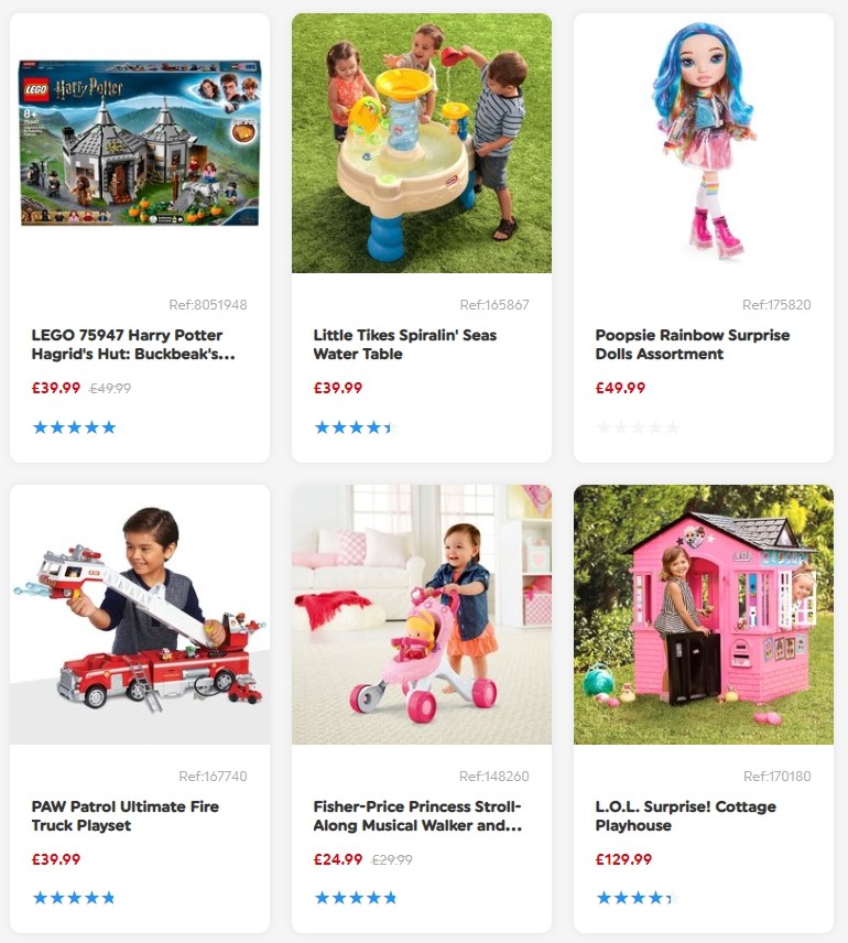 Smyths Toys Offers from 3 August