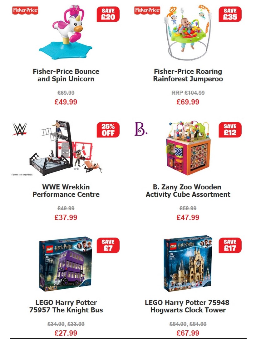 Smyths Toys Offers from 10 August