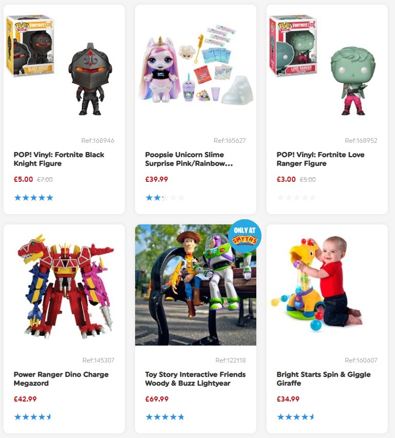 Smyths Toys Offers from 10 August