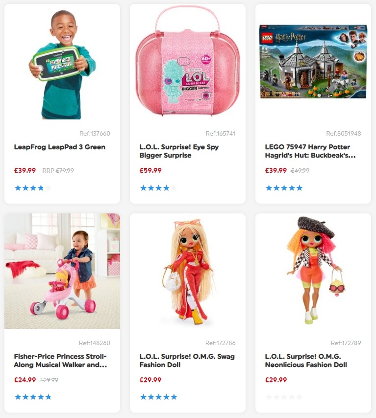 Smyths Toys Offers from 10 August