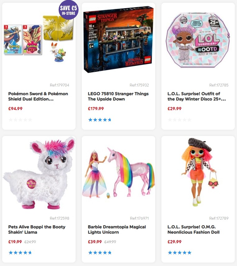Smyths Toys Offers from 20 September