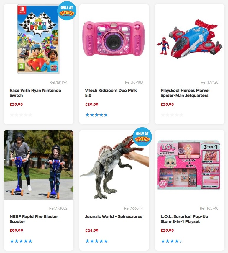 Smyths Toys Offers from 20 September