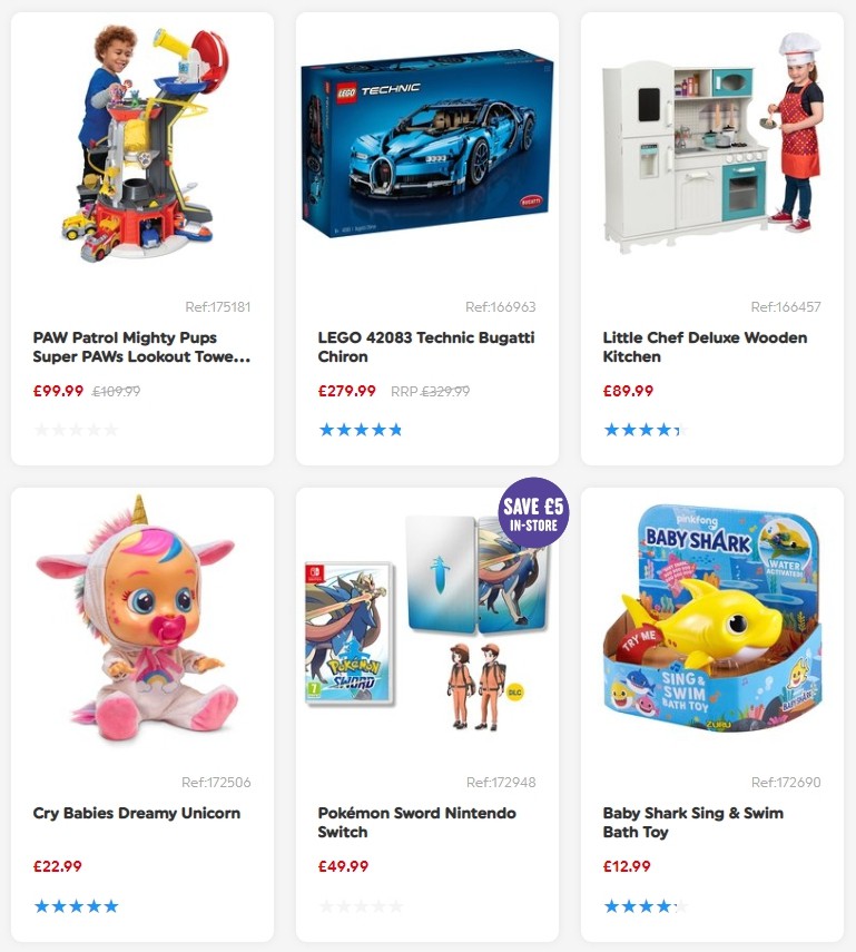 Smyths Toys Offers from 20 September