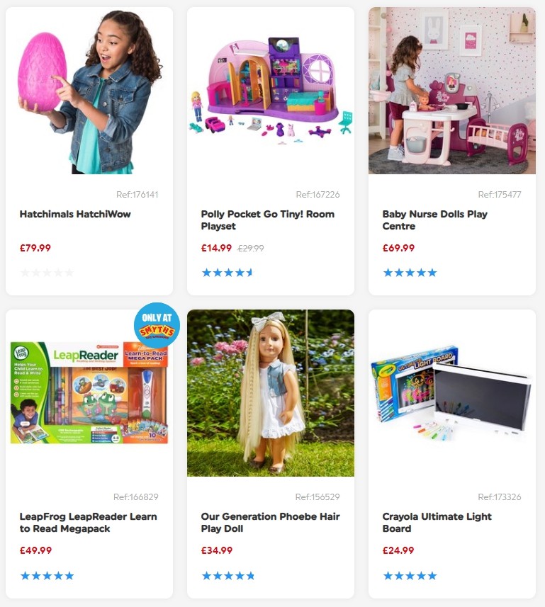 Smyths Toys Offers from 20 September