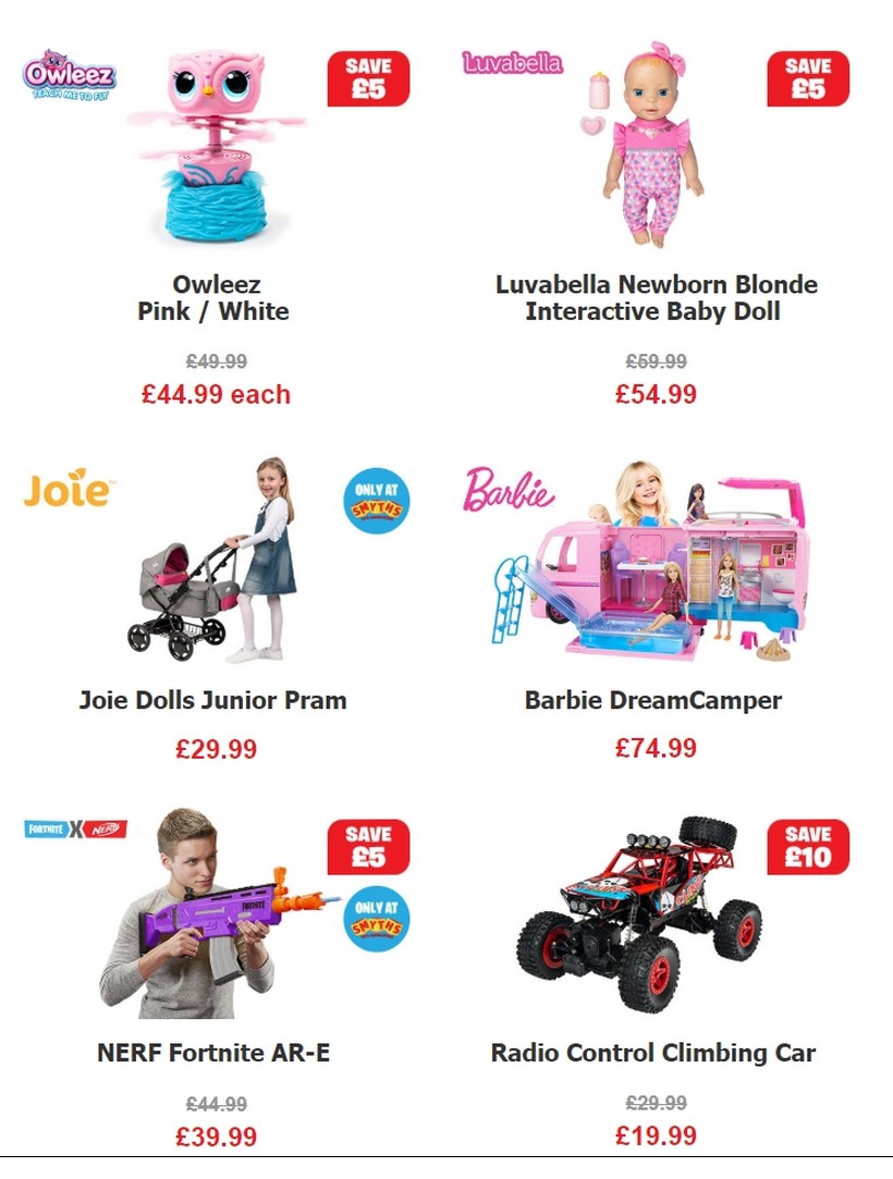 Smyths Toys Offers from 20 September