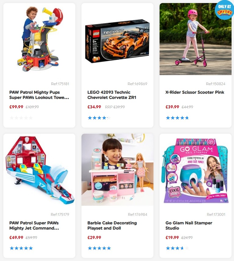 Smyths Toys Offers from 20 September