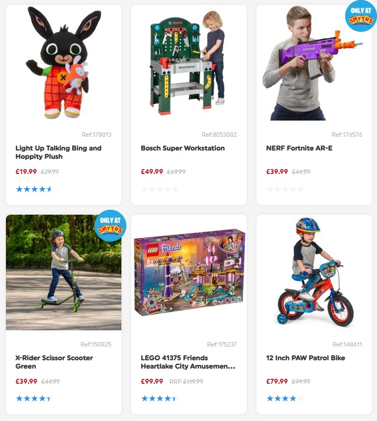 Smyths Toys Offers from 20 September