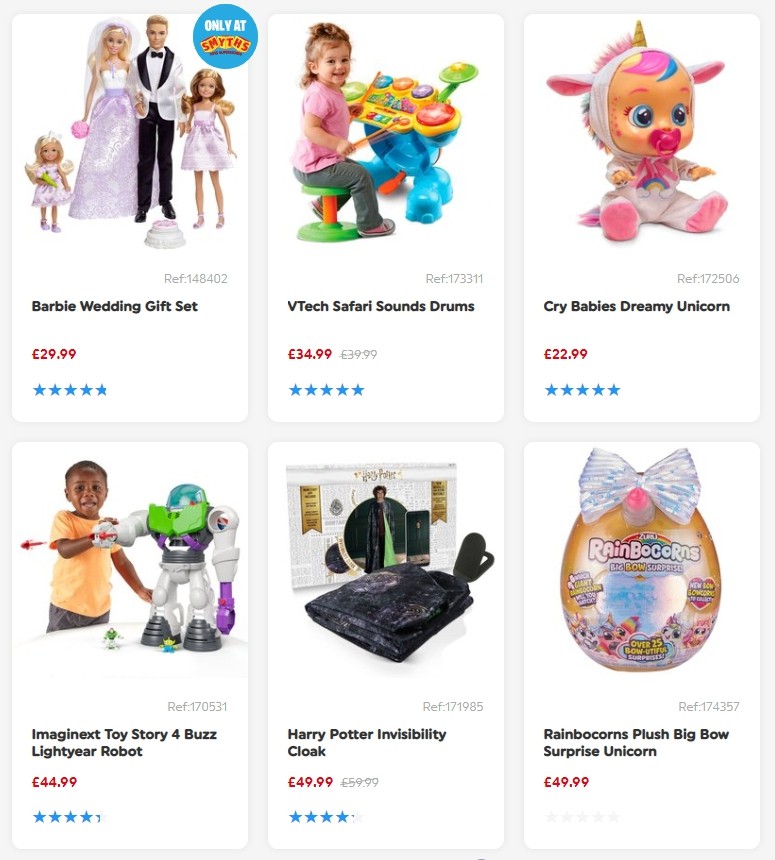 Smyths Toys Offers from 28 September